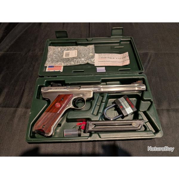 Vente Pistolet Ruger MK3 "Hunter" 22LR avec accessoires