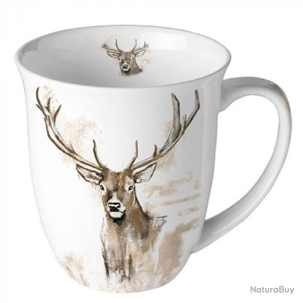 MUG CERF MODERNE 0,4L - AMBIENTE