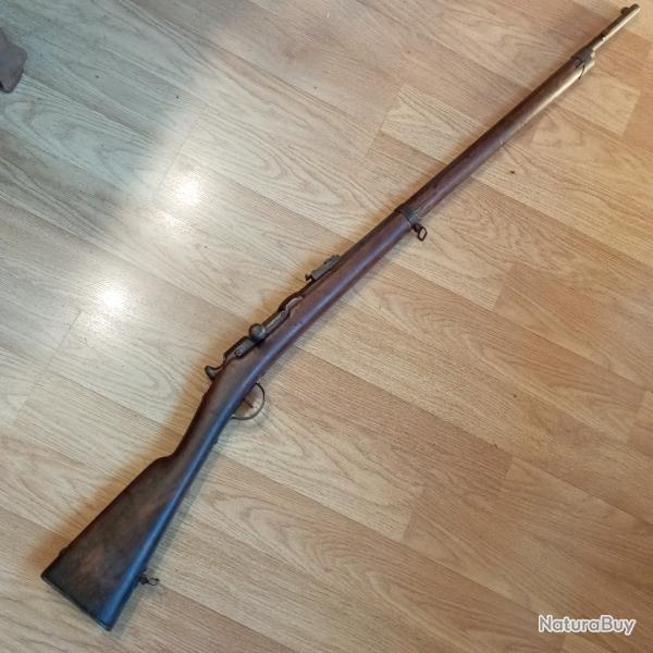 Fusil Chassepot 1869 au m�me numero,Combats Moselle,Ao�t 1870