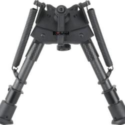 BIPIED 6-9 CARBON GRENADIERE RAIL PICATINNY PIEDS RETRACTABLES