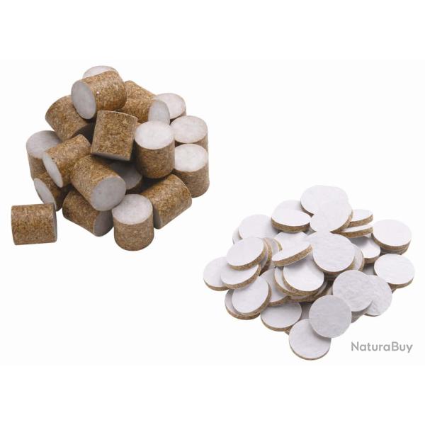 Set de 200 bourres en li�ge Calibre 20