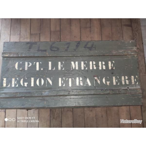 Cantine, L�gion �trang�re. Capitaine Le Merre 5 REI. Indochine,algerie