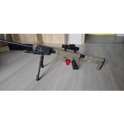 Pallas BA15 22LR Pack complet lunette + red dot + bipied - Tr&egrave;s bon &eacute;tat