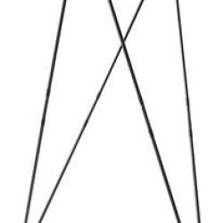 Canne de pirsch 4 stable stick black essential 162cm