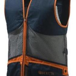 Gilet de tir Beretta full mesh bleu/gris Taille 3XL