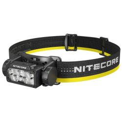 Lampe frontale Nitecore HC60 UHE jaune/noir 1600LM port&eacute;e 157m 18650 rechargeable