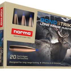 Boite de 20 cartouches Norma Bondstrike cal.7x64 165gr 10.7G