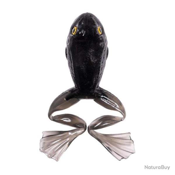 Leurre Souple Live Target Freestyle Frog 60 Par 3 6 cm Black Black