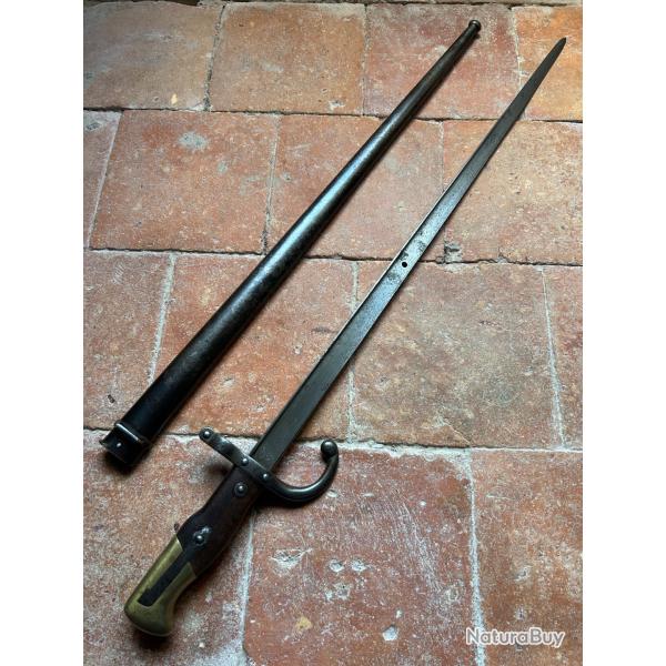 Ba�onnette fran�aise Gras 1874 - WW1 (3)