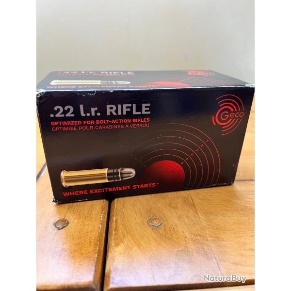 Balles 22 LR Geco