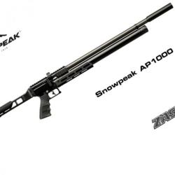 Carabine PCP SNOWPEAK AP1000 Cal. 6,35 mm R&eacute;gulateur + Crosse synth&eacute;tique  NOIR/TAN
