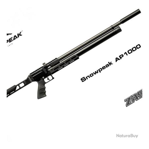 Carabine PCP SNOWPEAK AP1000 Cal. 6,35 mm R�gulateur + Crosse synth�tique  NOIR/TAN