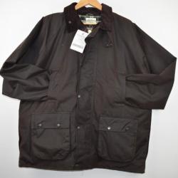 Veste huil&eacute;e Lovergreen marron