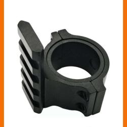 Collier picatinny pour montage de lunette 25.4/30 mm en aluminium