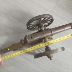 Petit canon de campagne calibre ?poudre noire, canon r&eacute;duit, pi&egrave;ce d'artillerie, r&eacute;plique canon