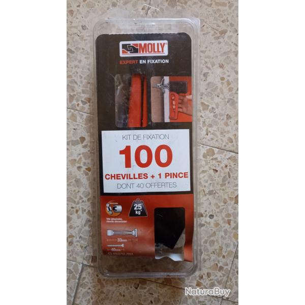 Kit pince et chevilles Molly