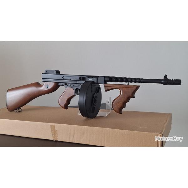 R�plique Airsoft AEG CM051 type Thompson 1928 chargeur camembert