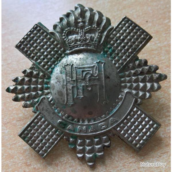 Insigne b�ret, casquette des fusiliers des Highlands Canadiens