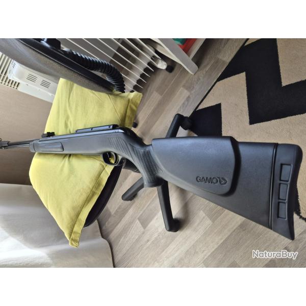 CARABINE AIR C 5/5MM 19/9 JOULES GAMO CFX COMME NEUVE TRES PEU SERVI CERTIFIE