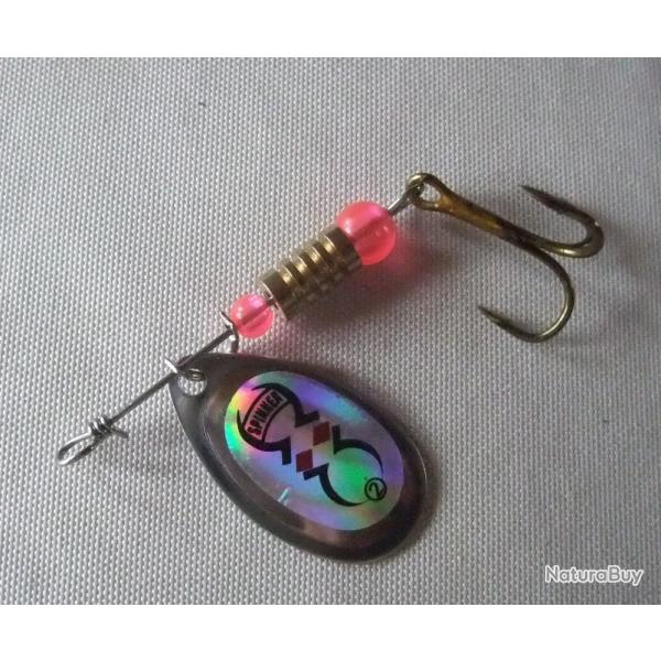 Lot de 10 cuill�res taille N� 2 pour truites, perches, sandre, brochet ...