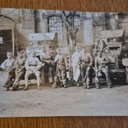 CPA PHOTO REGIMENT DANS LES ANNEES 20