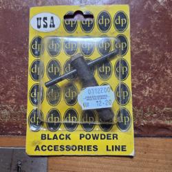 cl&eacute; d&eacute;mont&eacute; chemin&eacute;e poudre noir