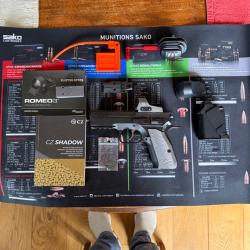 CZ shadow 2 compact optic ready - ensemble complet - superbe affaire