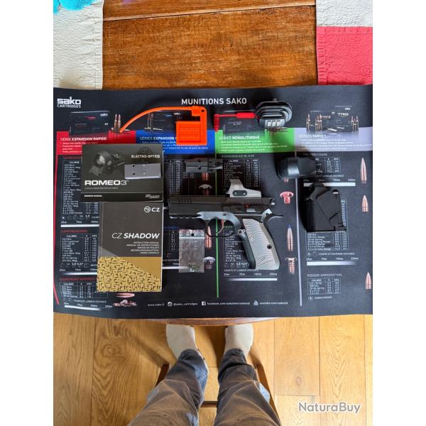 CZ shadow 2 compact optic ready - ensemble complet - superbe affaire