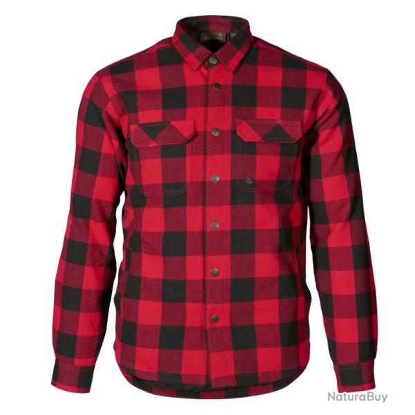 Destockage - Veste/Surchemise Seeland Canada  coloris : Red check