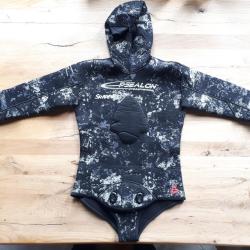 Combinaison chasse sous-marine Epsealon Shadow 5mm taille 4
