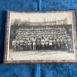 Ancienne photo 129e r&eacute;giment d'infanterie
