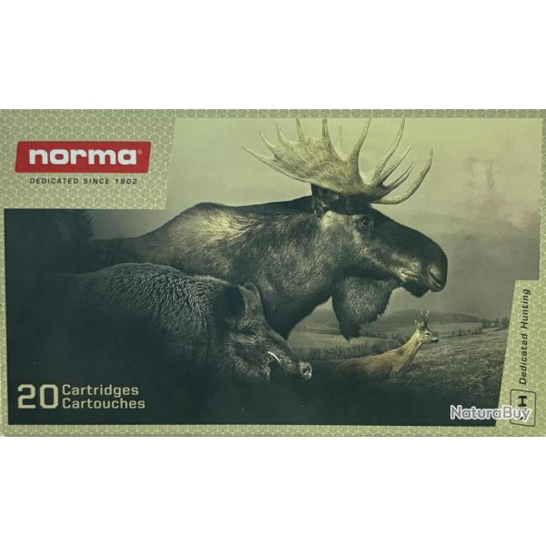 Cartouches NORMA calibre 300WM PPDC 180GR 11.7g x20