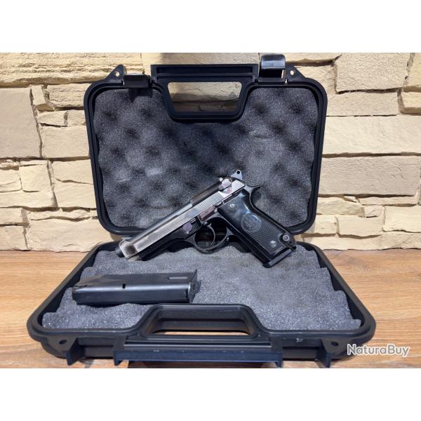 Pistolet Beretta 92S cal 9x19 avec 2 chargeurs +1� sans prix de r�serve