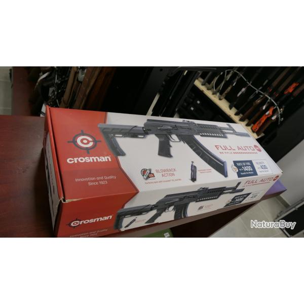 CROSMAN AK1 FULL AUTO CO2 177  CAL 4.5 BB  MISE A PRIX 1 EUROS SANS PRIX DE RESERVE