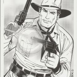 TEX WILLER Legend Revolvers COLT PEACEMAKER  WESTERN ex libris WEST American COWBOY NEW