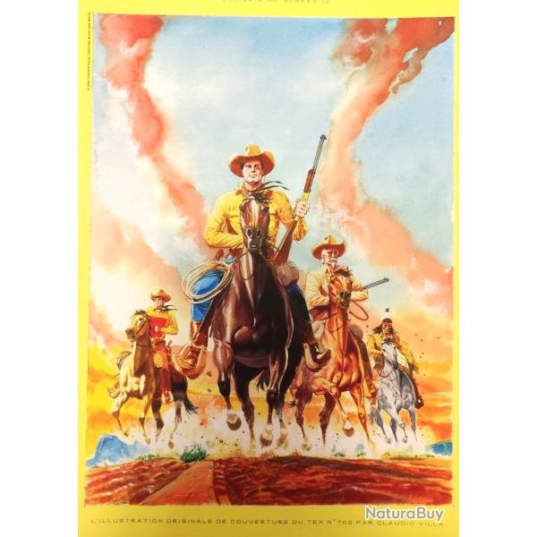 TEX WILLER  la L�gende EX libris OUEST Am�ricain COWBOY � Cheval winchester 1866 Yellowboy INTACT