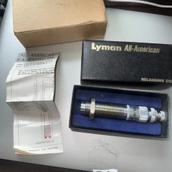 OUTIL POSITIONNEUR SEATING DIE LYMAN VINTAGE CALIBRE 7X57 MM .28 REMINGTON