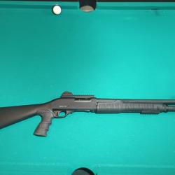 Fusil a pompe Khan Arms, Manutac A-Tac Force, cal 12/76, canon raye, 6+1, comme neuf