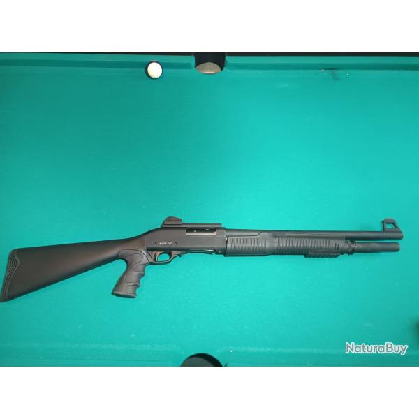 Fusil a pompe Khan Arms, Manutac A-Tac Force, cal 12/76, canon raye, 6+1, comme neuf