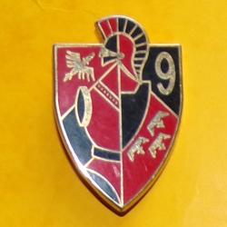 9&deg; R&eacute;giment du G&eacute;nie, &eacute;pingle sertie, FABRICANT DRAGO NOISIEL, HOMOLOGATION 1909 ,BON ETAT VOIR PHOT