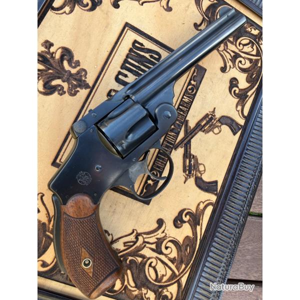 S&W .38S&W "Safety" (Safety Hammerless) ? superbe �tat ? canon miroir ? num�ro 132381?