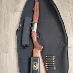 vends express fabarm asper 2 et lunette de battue kahles helia 5 1  6 24 i montage amovible