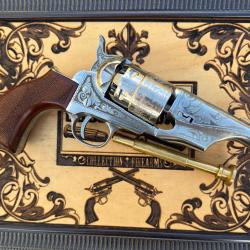 Mod&egrave;le 1860 Army "Sheriff / Thunderer" snubnose Cal. .44 - belle gravure -mod&egrave;le rare.