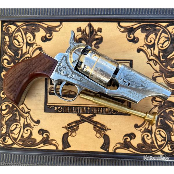 Mod�le 1860 Army "Sheriff / Thunderer" snubnose Cal. .44 - belle gravure -mod�le rare.