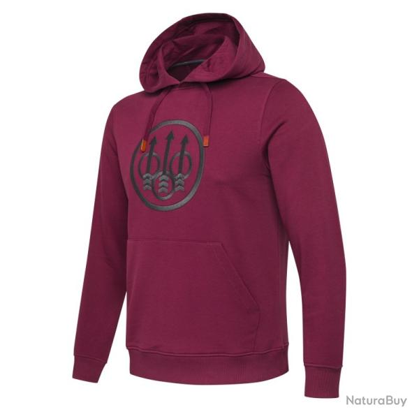 SWEAT � CAPUCHE BERETTA "PINTAIL" BORDEAUX