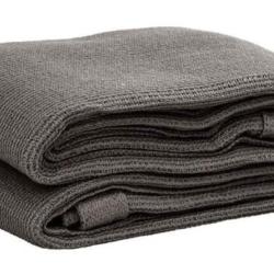 Tapis tente poly&eacute;thyl&egrave;ne haute densit&eacute; anthracite 200x300 cm respirant r&eacute;sistant