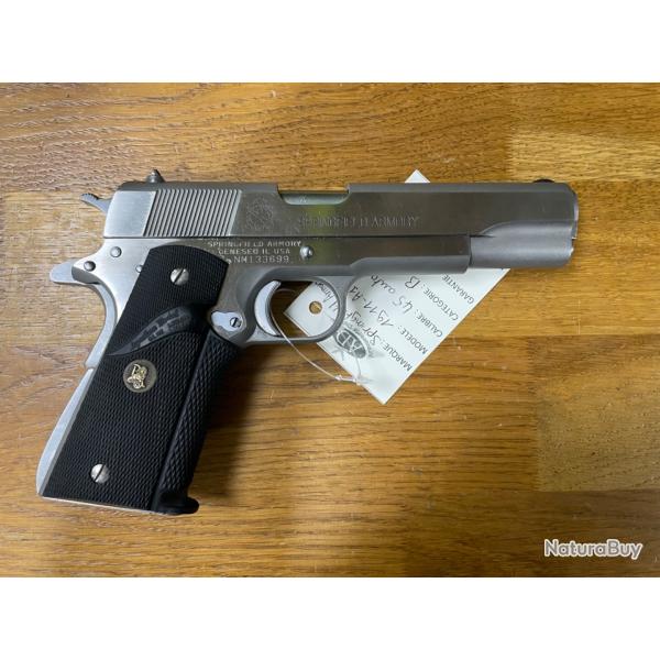 Pistolet Springfield Armory 1911-A1 Cal 45 Auto occasion 4551