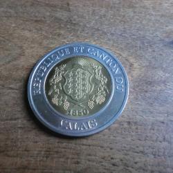 medal switzerland canton du valais