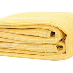 Tapis tente poly&eacute;thyl&egrave;ne haute densit&eacute; beige 200x300 cm respirant r&eacute;sistant