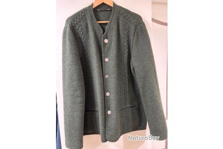 Veste Style Tyrolien En Laine Et Cachemire - Taille M - Occasion Très Bon état